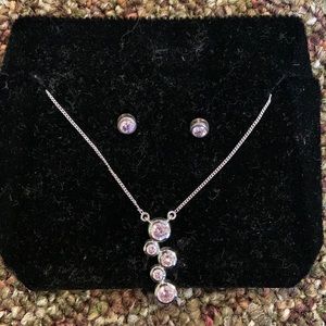Necklace and earrings - never worn